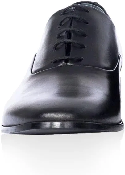 Мужские оксфордские туфли Hemsted & Sons M00224, Black — фото 2