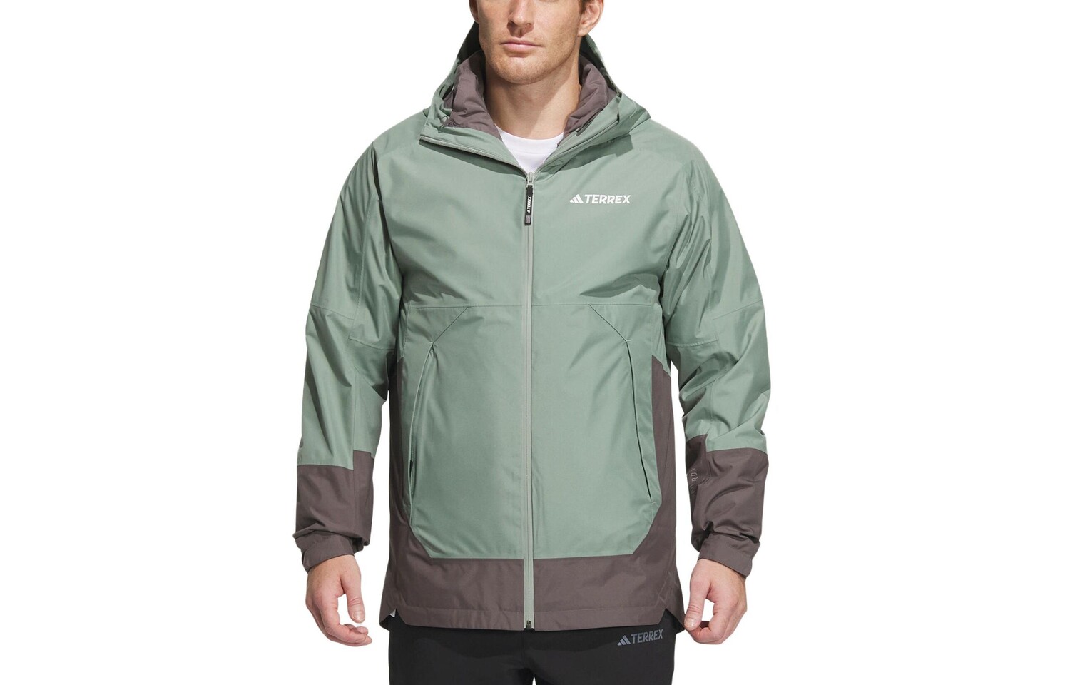 

Куртка мужская для активного отдыха Dusty Green Adidas, зеленый