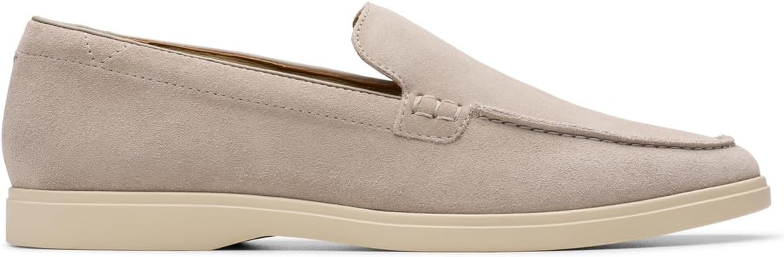 Мужские мокасины Clarks Torford Easy, серый — фото 2