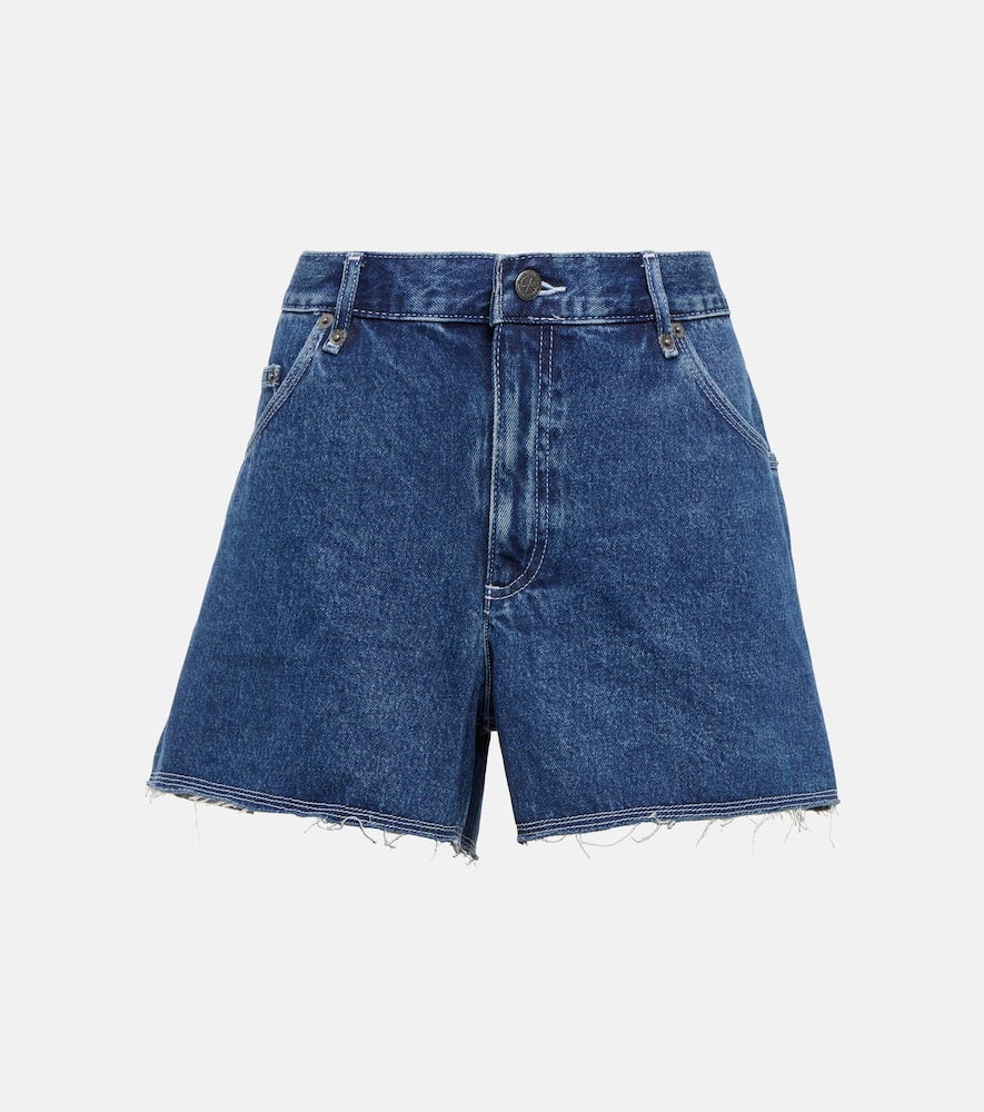 

Шорты джинсовые Johnny mid-rise A.P.C., Washed Indigo