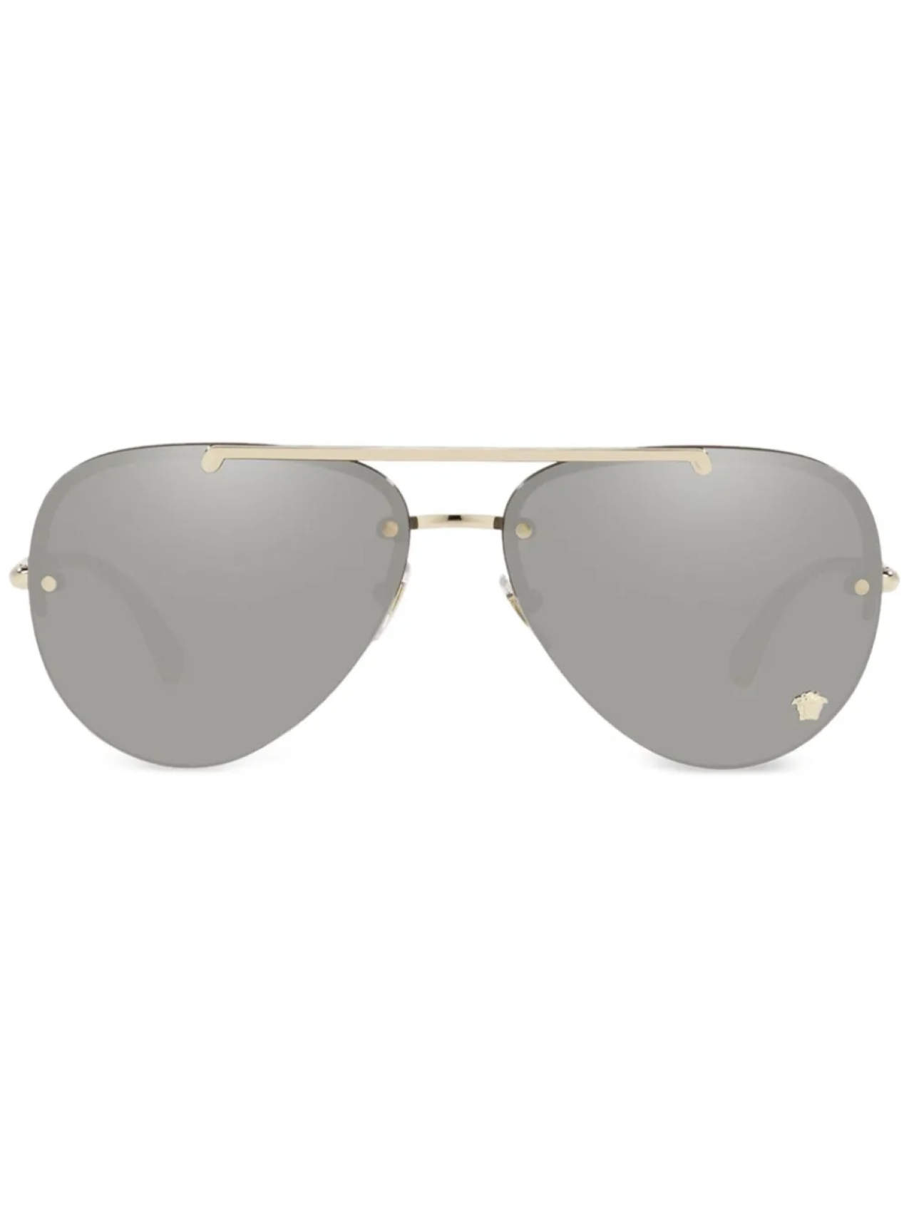 

Солнцезащитные очки-пилоты Versace Eyewear, золотой