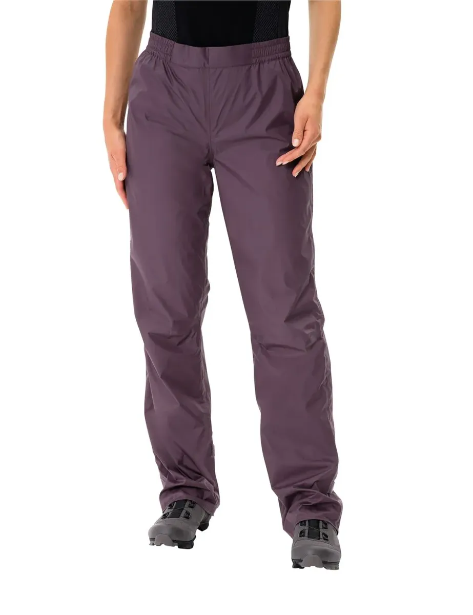 

Непромокаемые брюки VAUDE "Women's Drop Pants II", цвет Blackberry