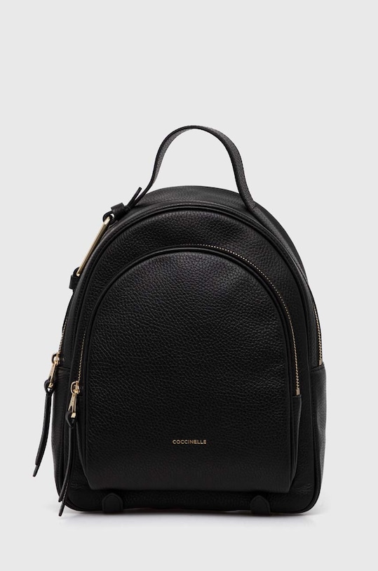 

Кожаный рюкзак Malory Coccinelle, черный