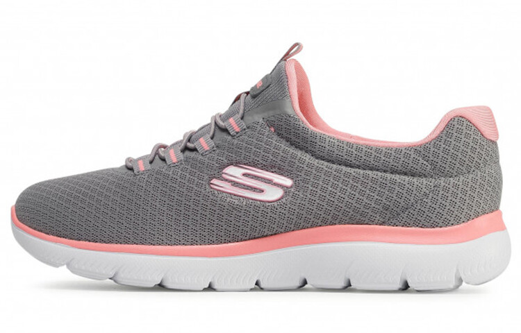 

Кроссовки женские Summits Running Shoes Low-top Heather Grey/Dusty Pink Skechers