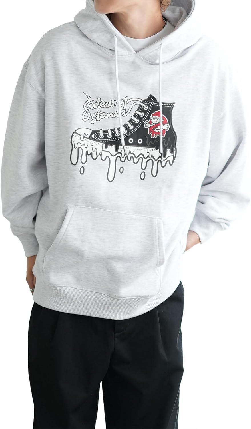 

Мужская толстовка с капюшоном, толстовка, толстовка с флисовой подкладкой Improves, пепельный