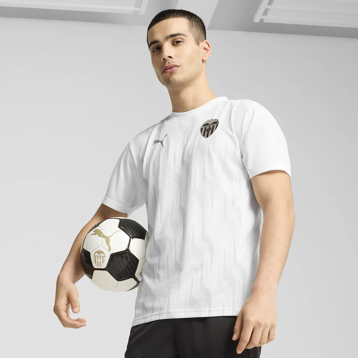 

Мужская VCF Prematch SS Jersey 2024-2025 Puma футболка, белый