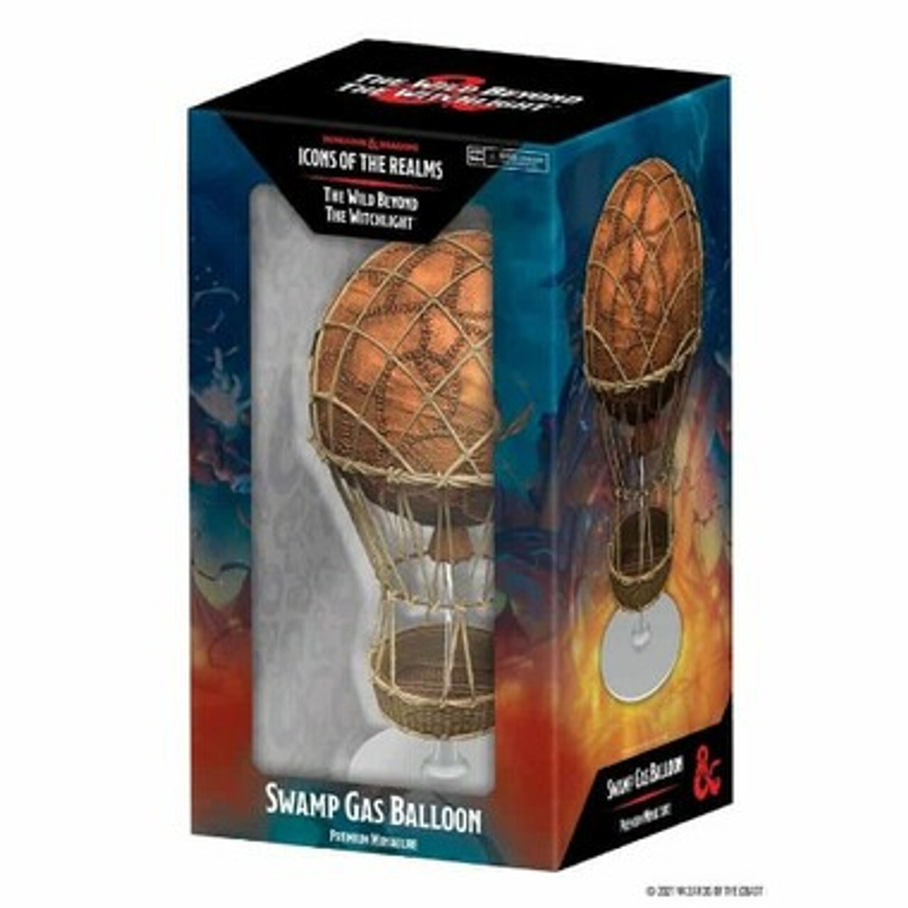 

Миниатюра Dungeons & Dragons Miniatures: Icons of the Realms - The Wild Beyond the Witchlight - Swamp Gas Balloon Premium Set