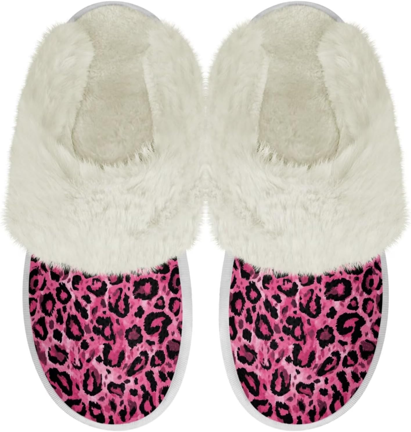 

Женские домашние тапочки Binienty, мужские тапочки, теплые зимние комнатные обувь, розовый