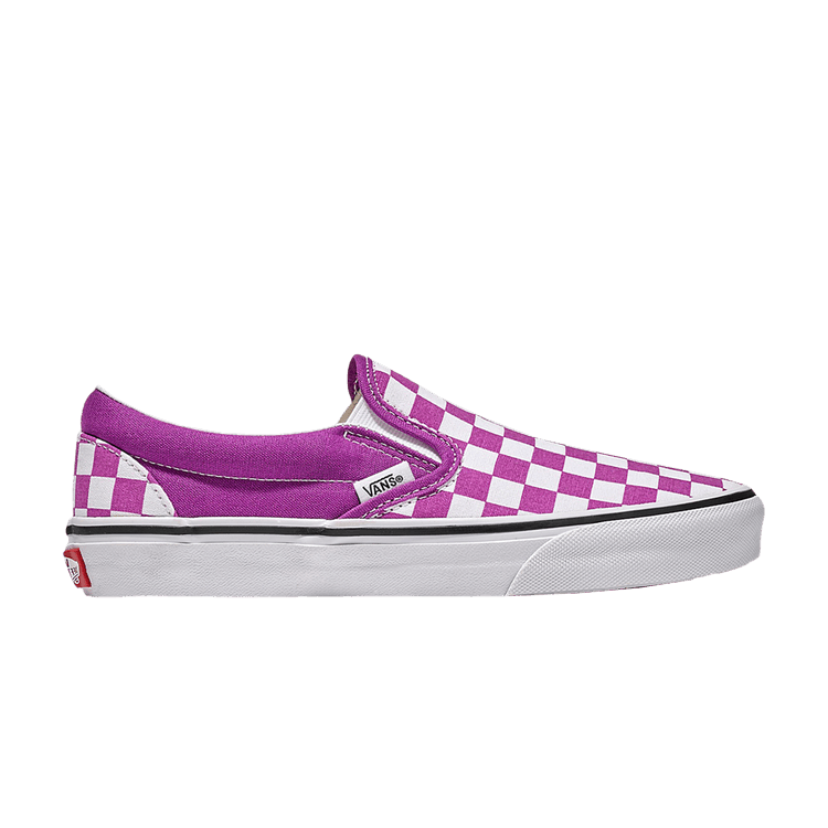 

Тапочки Classic Slip-On 'Color Theory Checkerboard - Willowherb Purple', фиолетовый