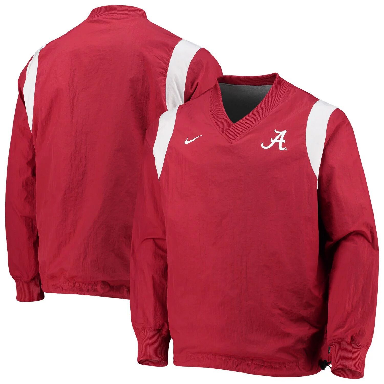 

Мужская ветровка-пуловер Crimson Alabama Crimson Tide Rev Nike