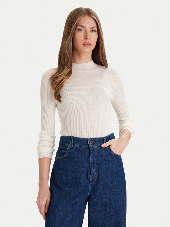 

Свитер slim fit AF4189 Lacoste, экрю