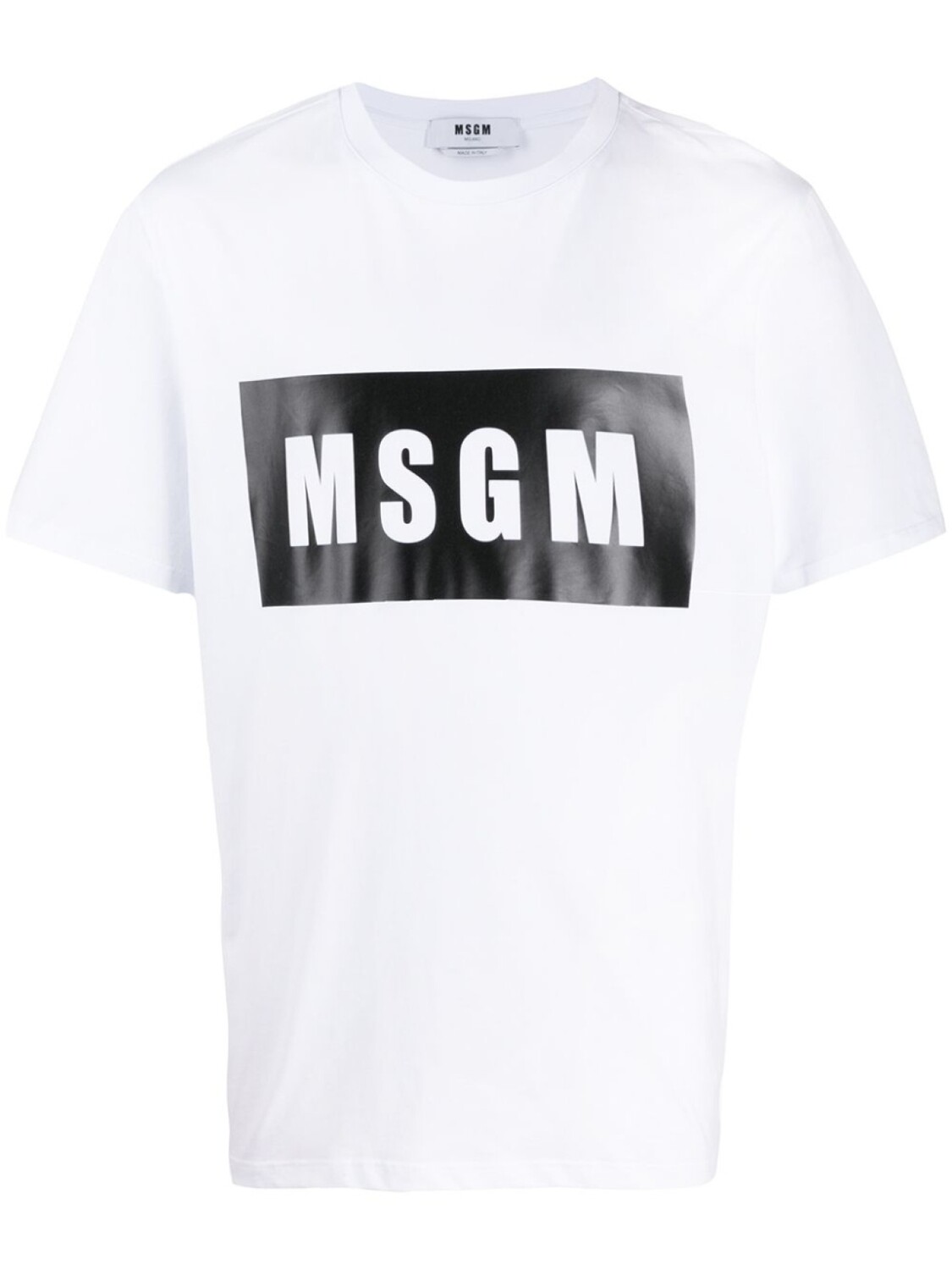 

MSGM футболка с логотипом, белый