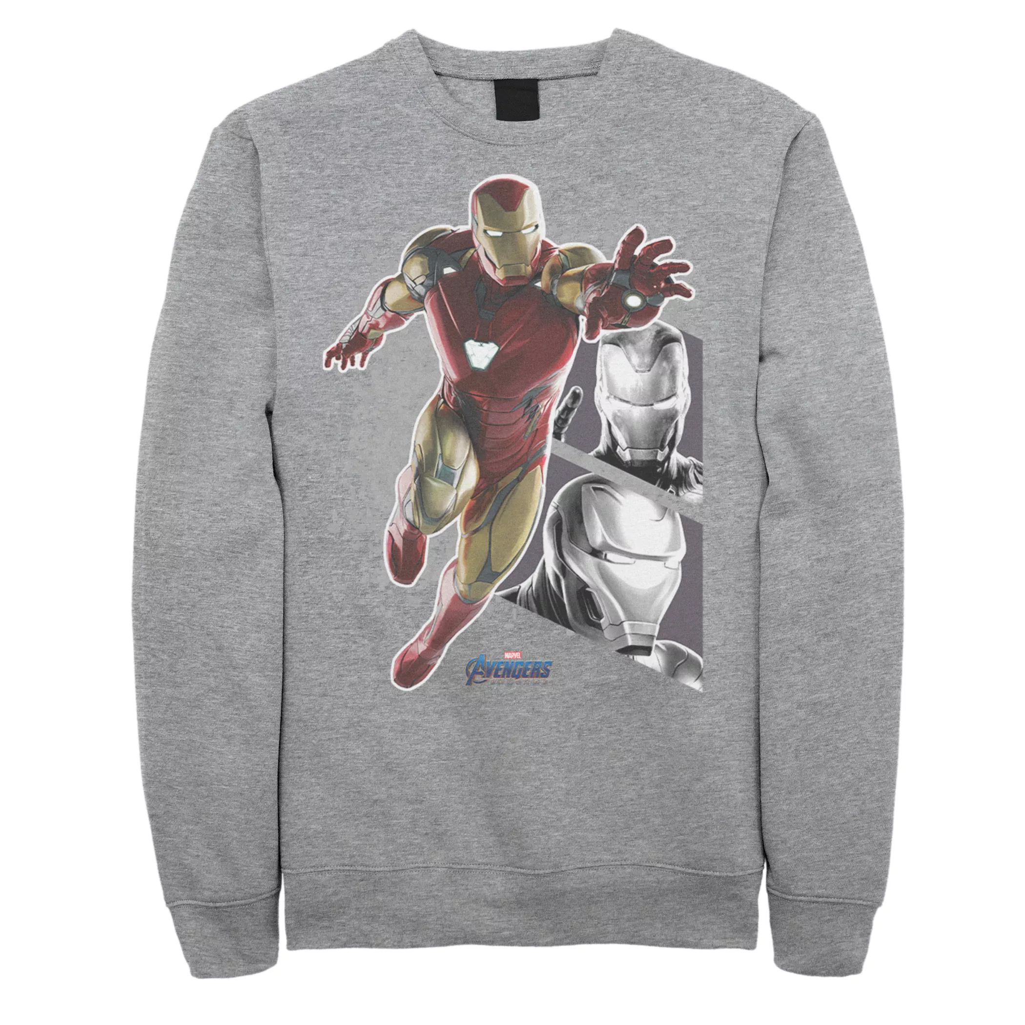 

Мужской свитшот со вставками в стиле Marvel Avengers Endgame Iron Man Licensed Character