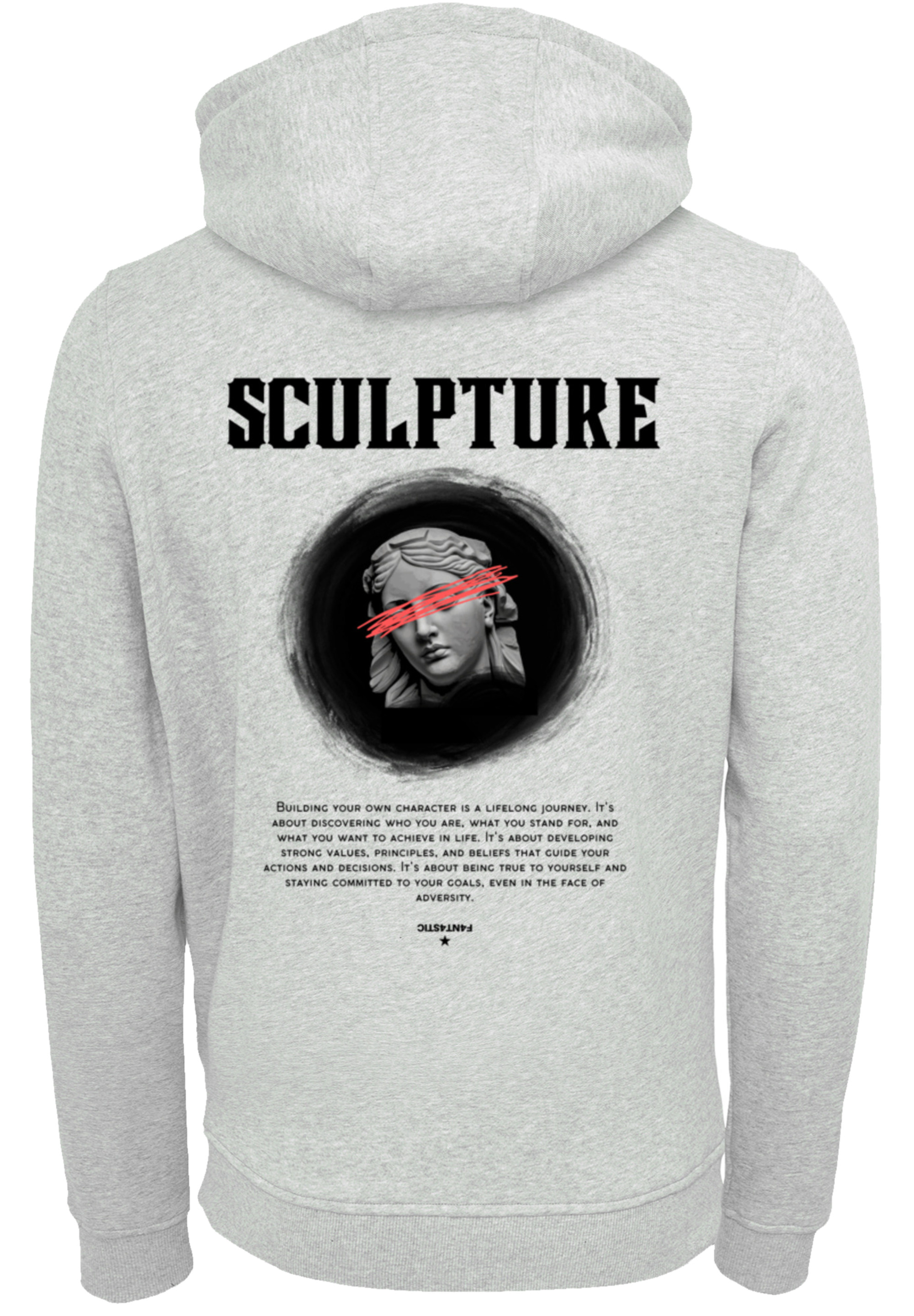 

Пуловер F4NT4STIC Hoodie SCULPTURE x F4NT4STIC, цвет grau meliert