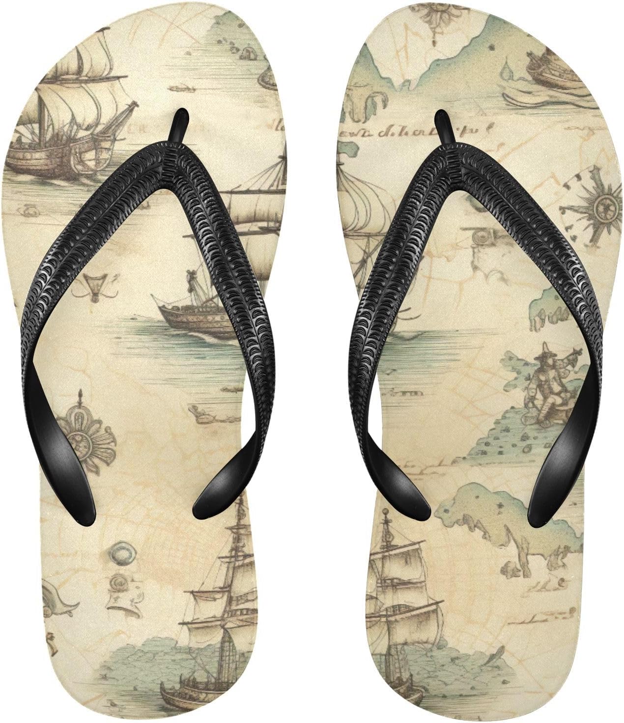 

Шлепанцы для пляжа, летние повседневные сандалии для женщин и мужчин, обувь для душа, размер XS Kfbe, Boat