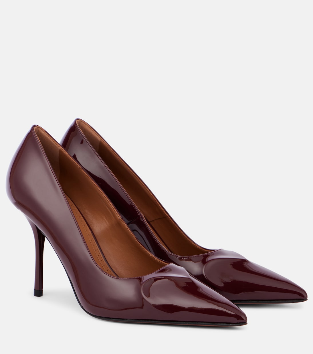 Лакированные туфли Le Cœur 90 Alaïa, Rouge Grenat