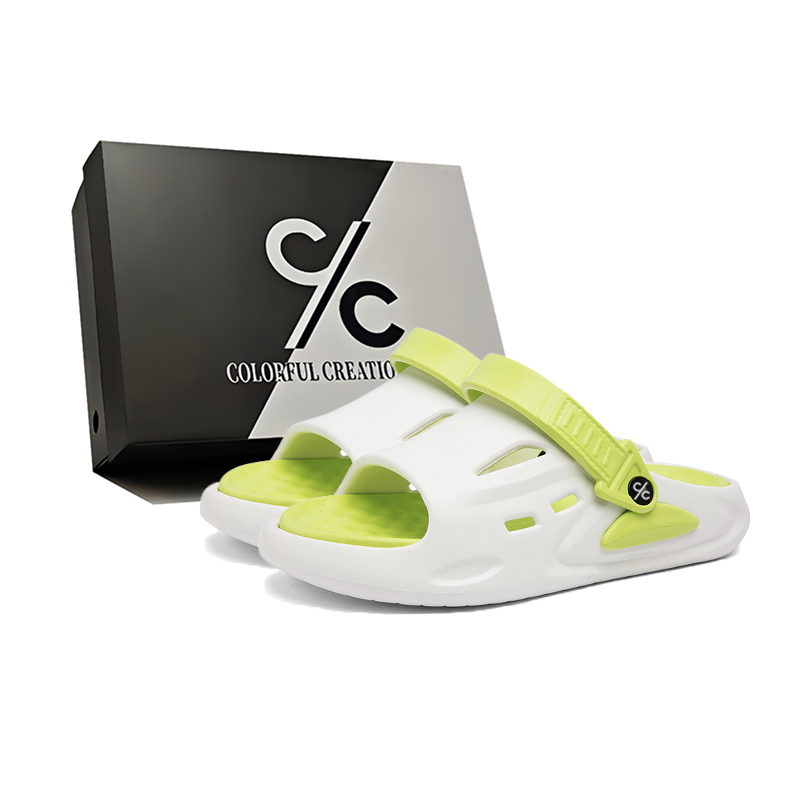

Пляжные сандалии мужские Colorful Creations, White Green