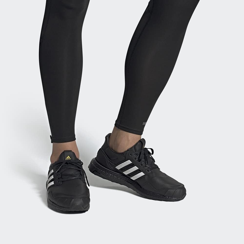 Мужские кроссовки Adidas Ultraboost DNA, белый/черный/золотой — фото 4