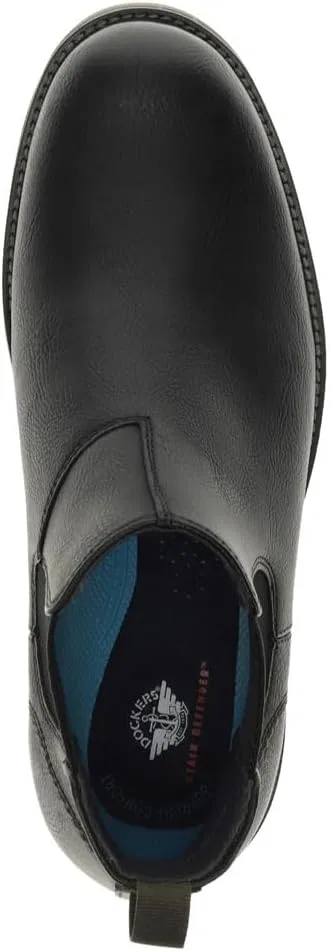 Ботинки Dockers Herren Tureen Chelsea-Stiefel, Black — фото 2