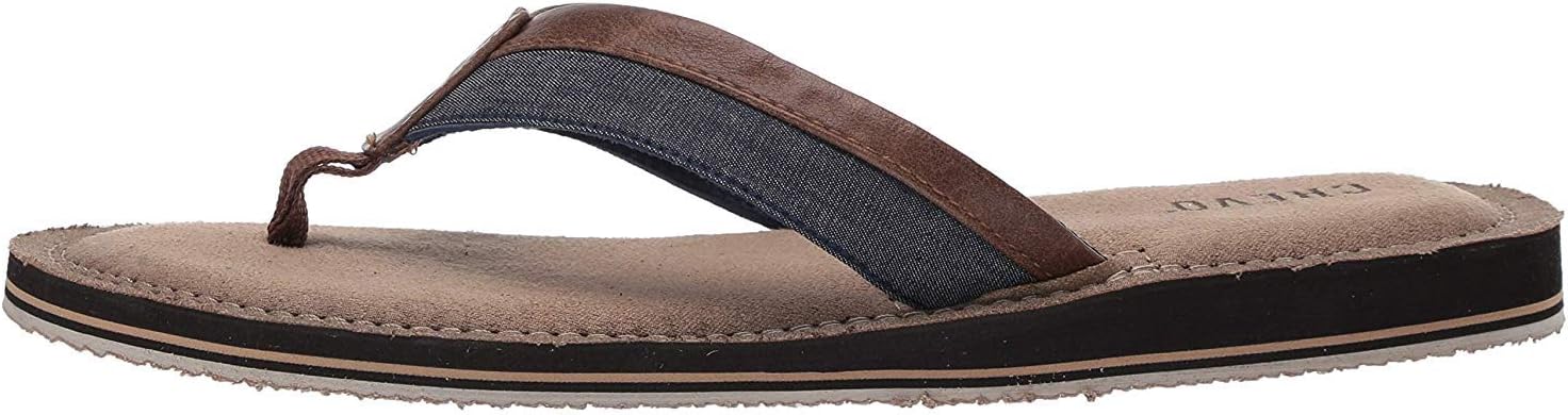 

Мужские шлепанцы Crevo Travis, синий/коричневый/темно-синий