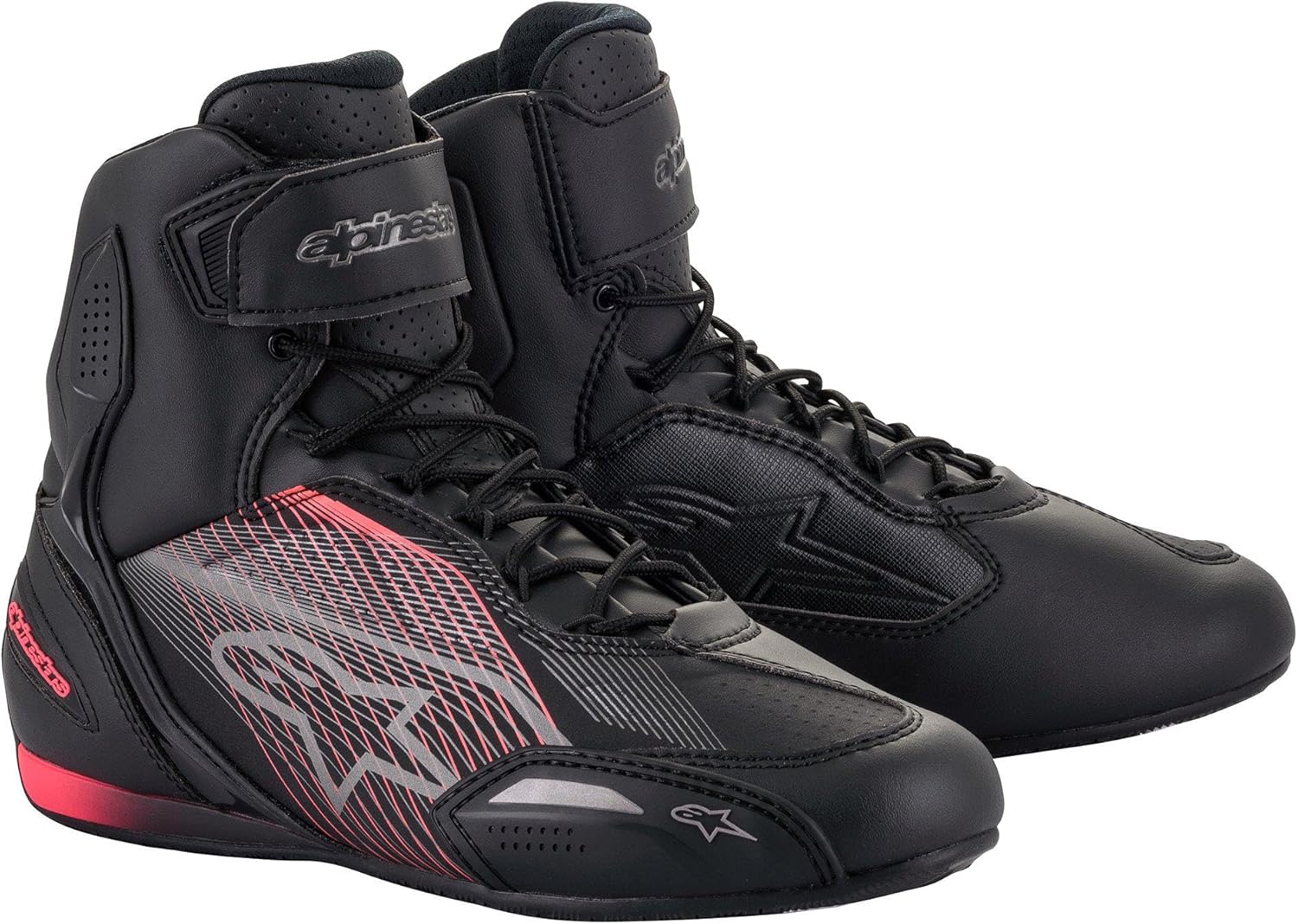 

Мужские мотоботинки Alpinestars Faster-3 Drystar черно-серые