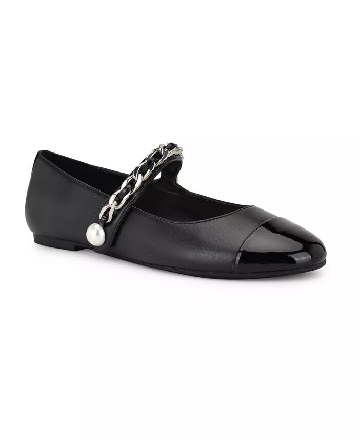 

Женские балетки Мэри Джейн в клетку Nine West, черный