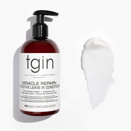 Tgin Miracle Repairx Защитный несмываемый кондиционер для натуральных волос Thank God It's Natural — фото 2