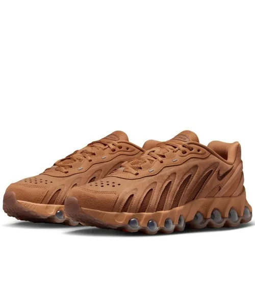 Мужские кроссовки NIKE Air Max Dn8 Leather кожаные коричневые