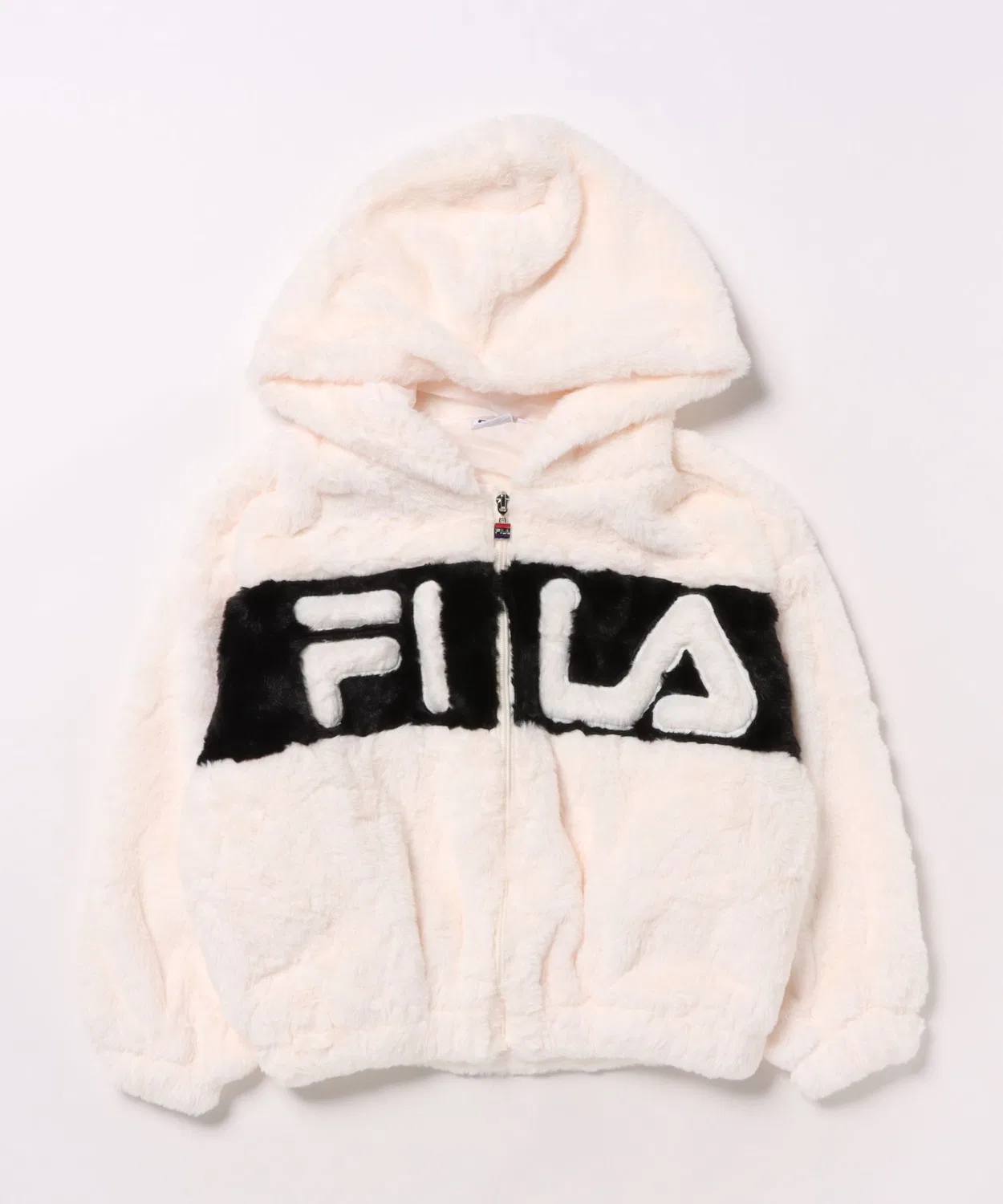 Куртка FILA шерстяная оверсайз офф-вайт