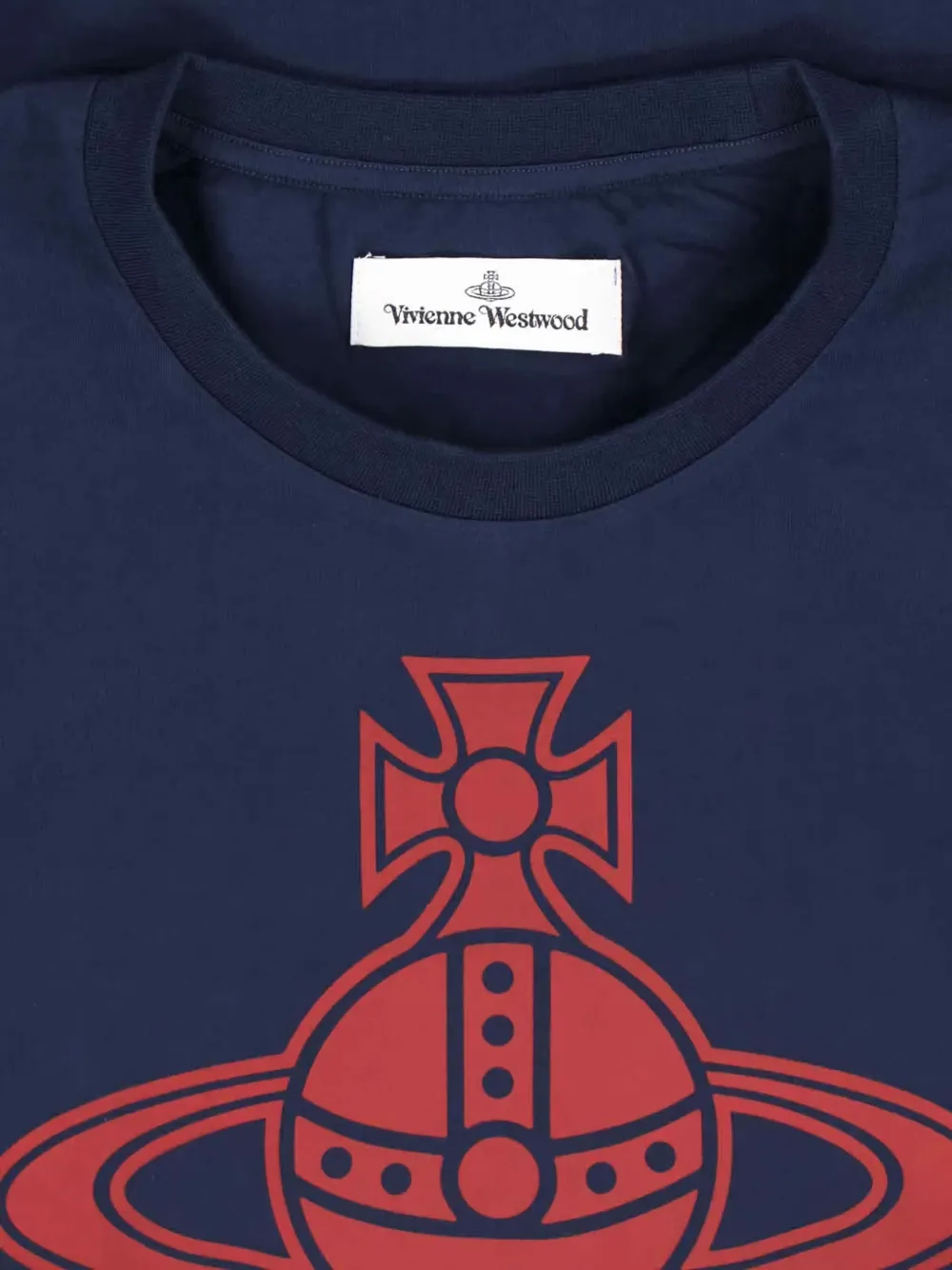 Футболка Paris Orb Vivienne Westwood, синий — фото 3