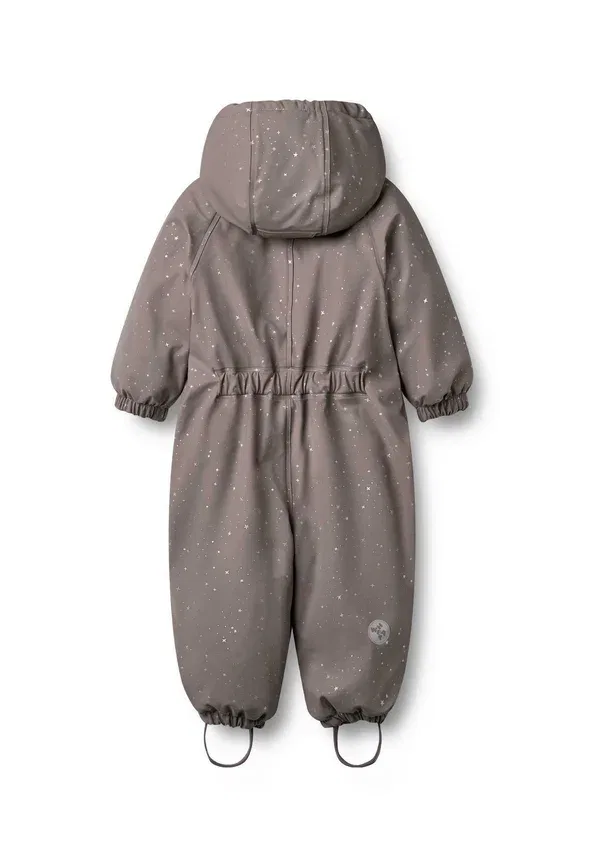 Комбинезон Evig snowsuit, пшеничный, фиолетовый камень, звезды — фото 2