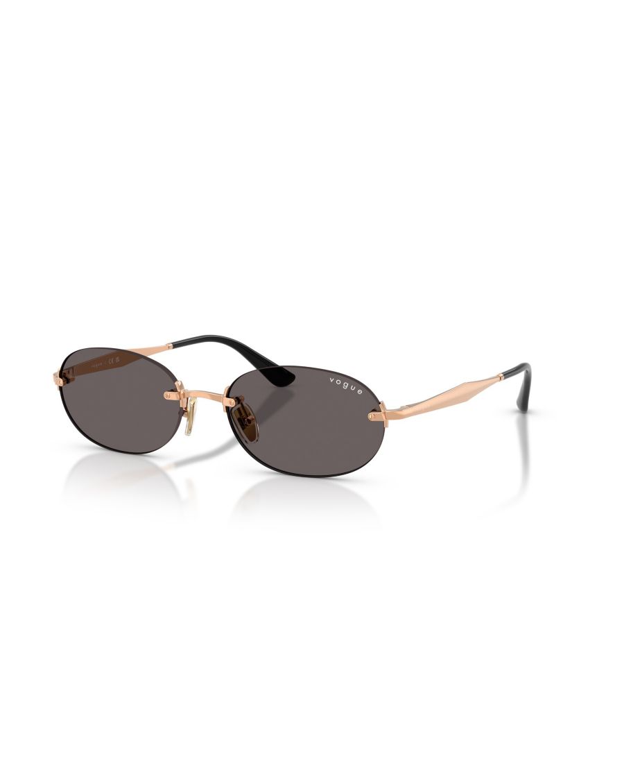 

Женские овальные солнцезащитные очки, VO4342S Vogue Eyewear, Rose Gold