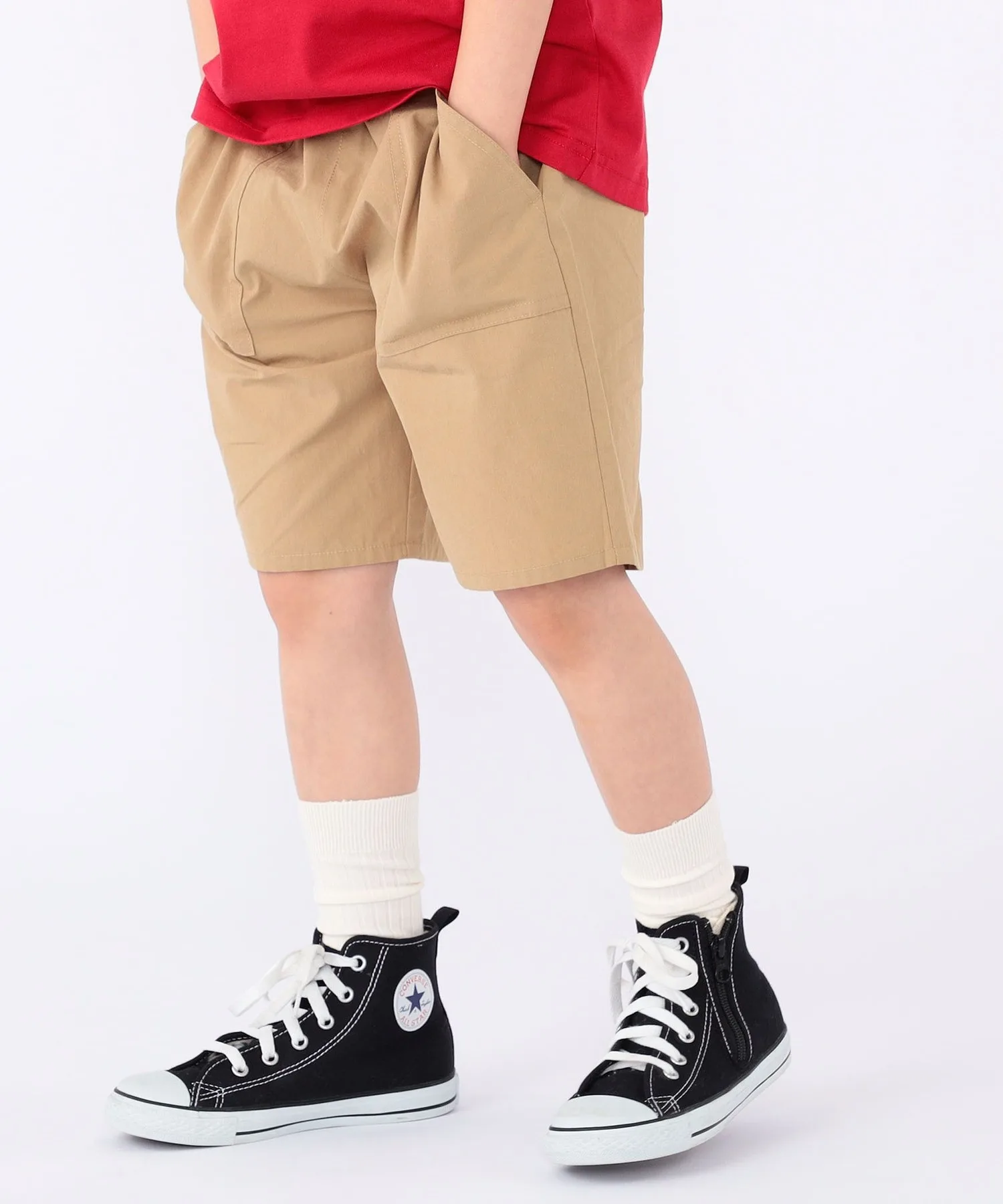 Детские шорты из хлопка SHIPS KIDS Daily Shorts бежевые — фото 3