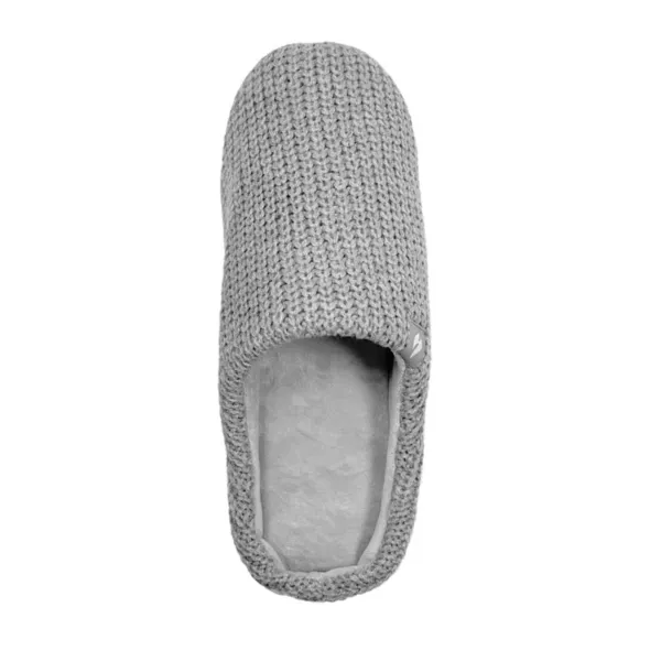 Мужские тапочки из термоткани с потертостями Heat Holders, черный — фото 3