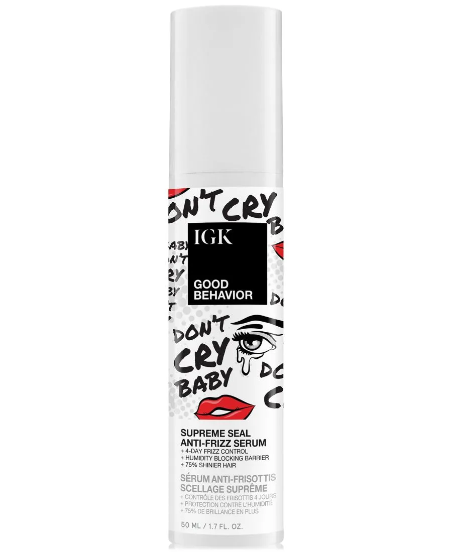 IGK Hair Сыворотка против пушистости волос Good Behavior Supreme Seal, 1,7 унции