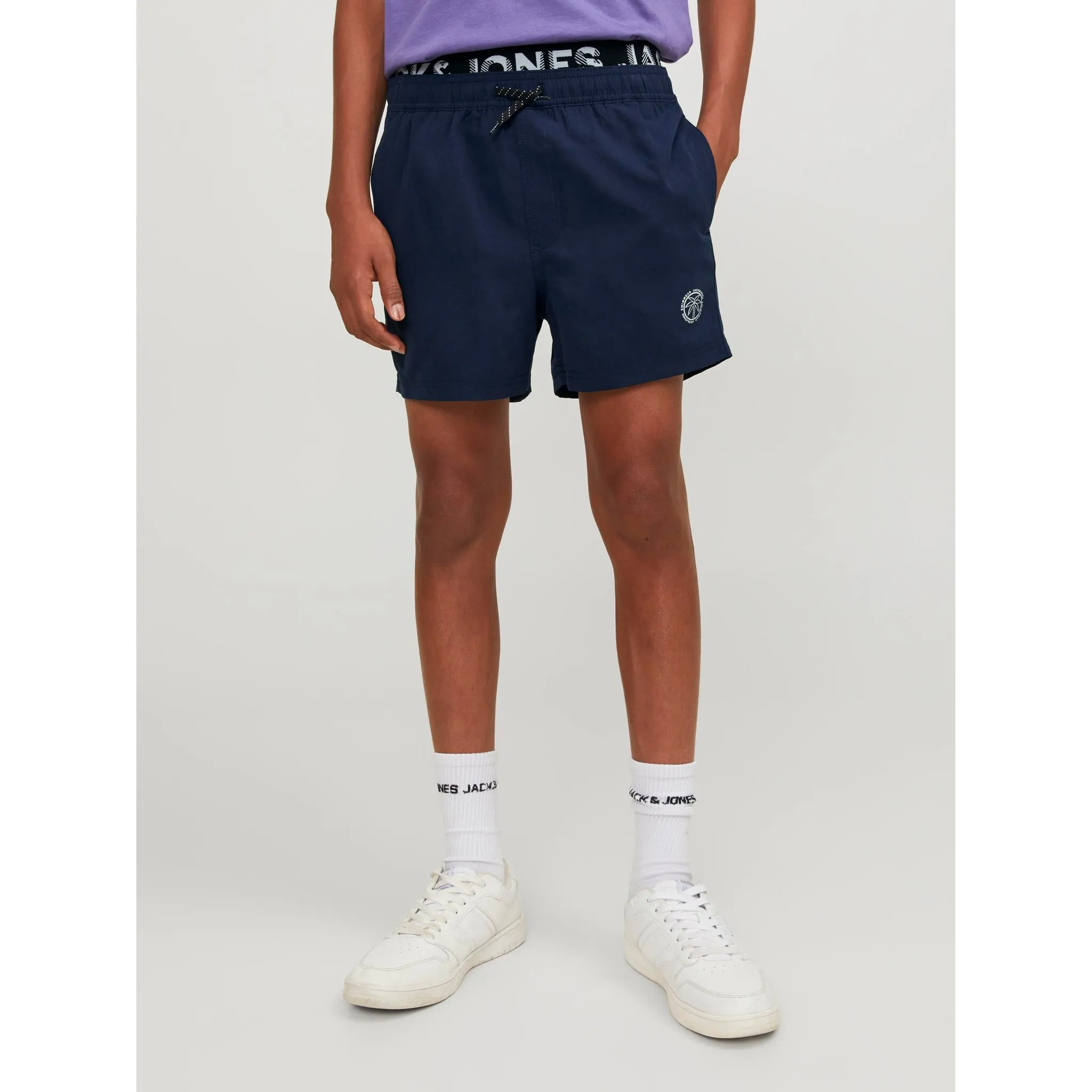 

Детские шорты для плавания Jack & Jones «JPSTFIJI JJSWIM WB LY SN JNR» Jack & Jones Junior, цвет Navy Blazer