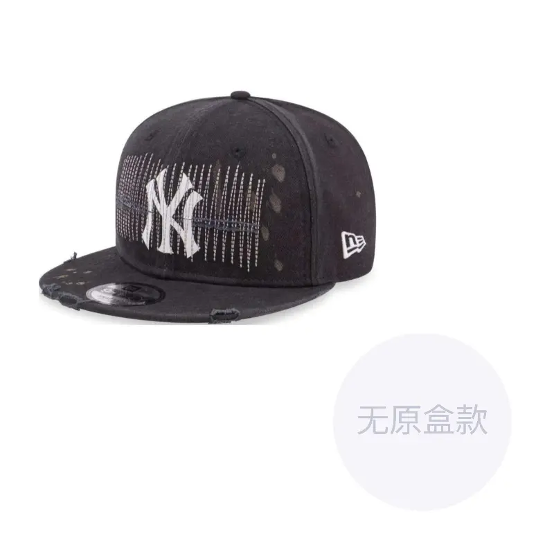 

New Era Хлопковая бейсболка унисекс черная, Black