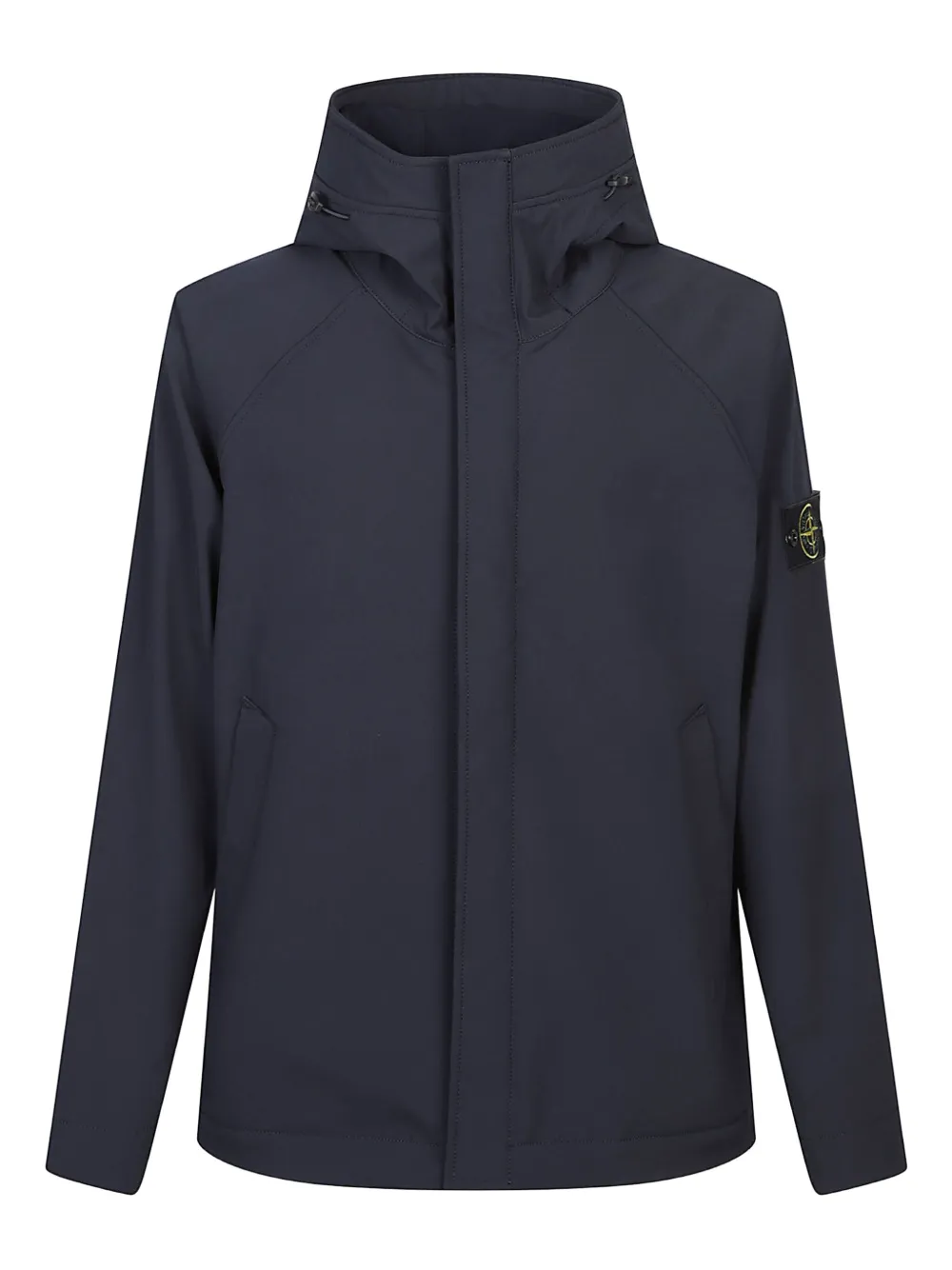 

Куртка с рукавами реглан и капюшоном Stone Island, синий