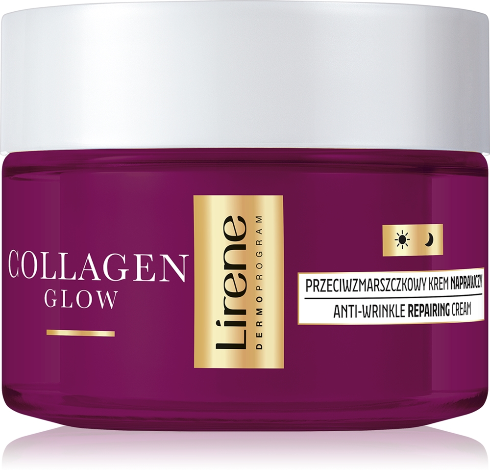 

Антивозрастной восстанавливающий крем Collagen Glow 70+ для питания кожи и поддержания ее естественного уровня увлажненности Lirene, 50 мл