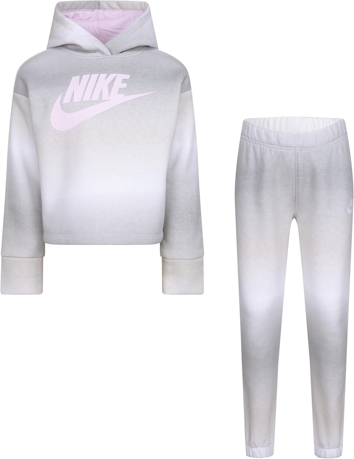 

Детский набор Nike Printed Club Joggers Set, цвет Light Smoke Gray