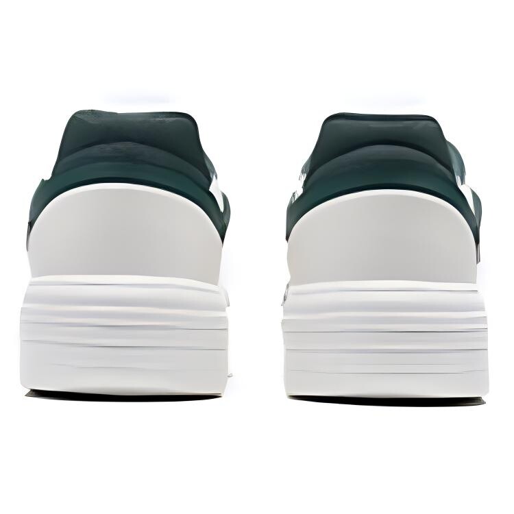 Кроссовки XTEP Skateboarding Shoes Men Low-top Sail White/forest Green, белый/зеленый — фото 3