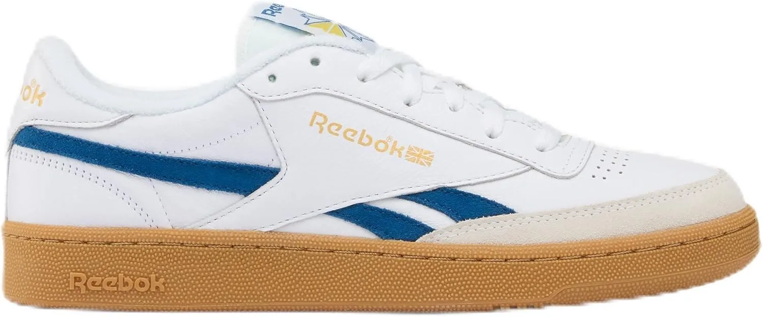 Кроссовки Reebok Unisex Club C Revenge Vintage, белый/голубой