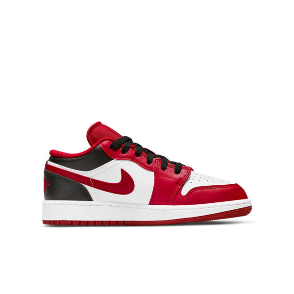 Кроссовки 1 низкие Air Jordan, красный — фото 2