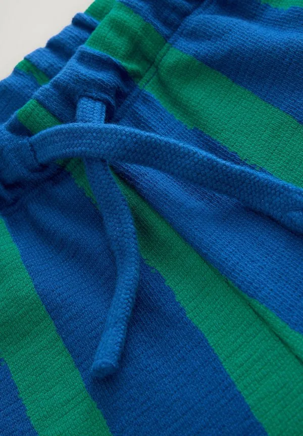 Текстурированные шорты стандартного кроя. спортивные штаны Next, Blue Green Stripe — фото 2