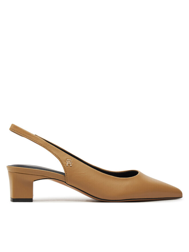 

Сандалии Tommy Hilfiger Th Mid Heel Slingback FW0FW08292, хаки