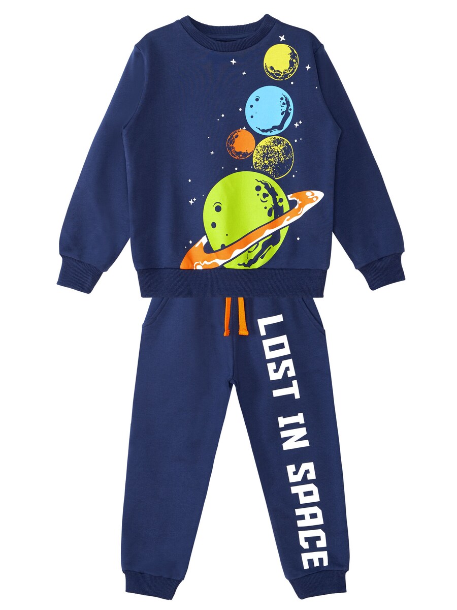 

Спортивный костюм Denokids Planets, темно-синий