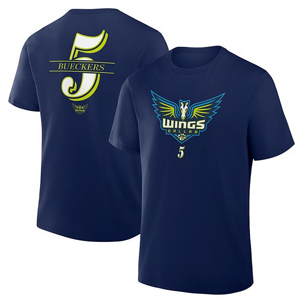 

Футболка с именем и номером Paige Bueckers Dallas Wings Fanatics