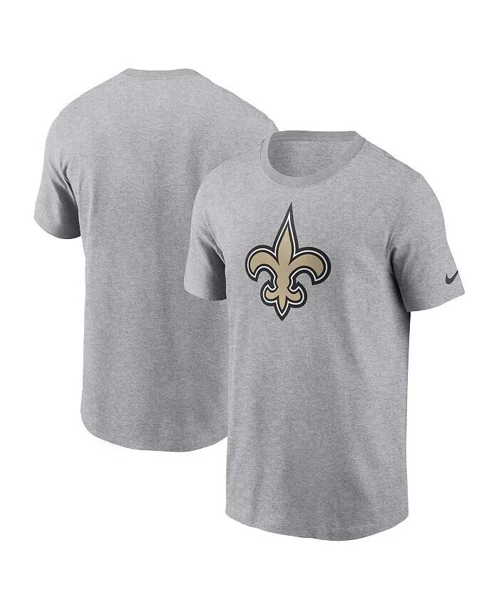 Мужская серая футболка с логотипом New Orleans Saints Essential Nike — фото 4