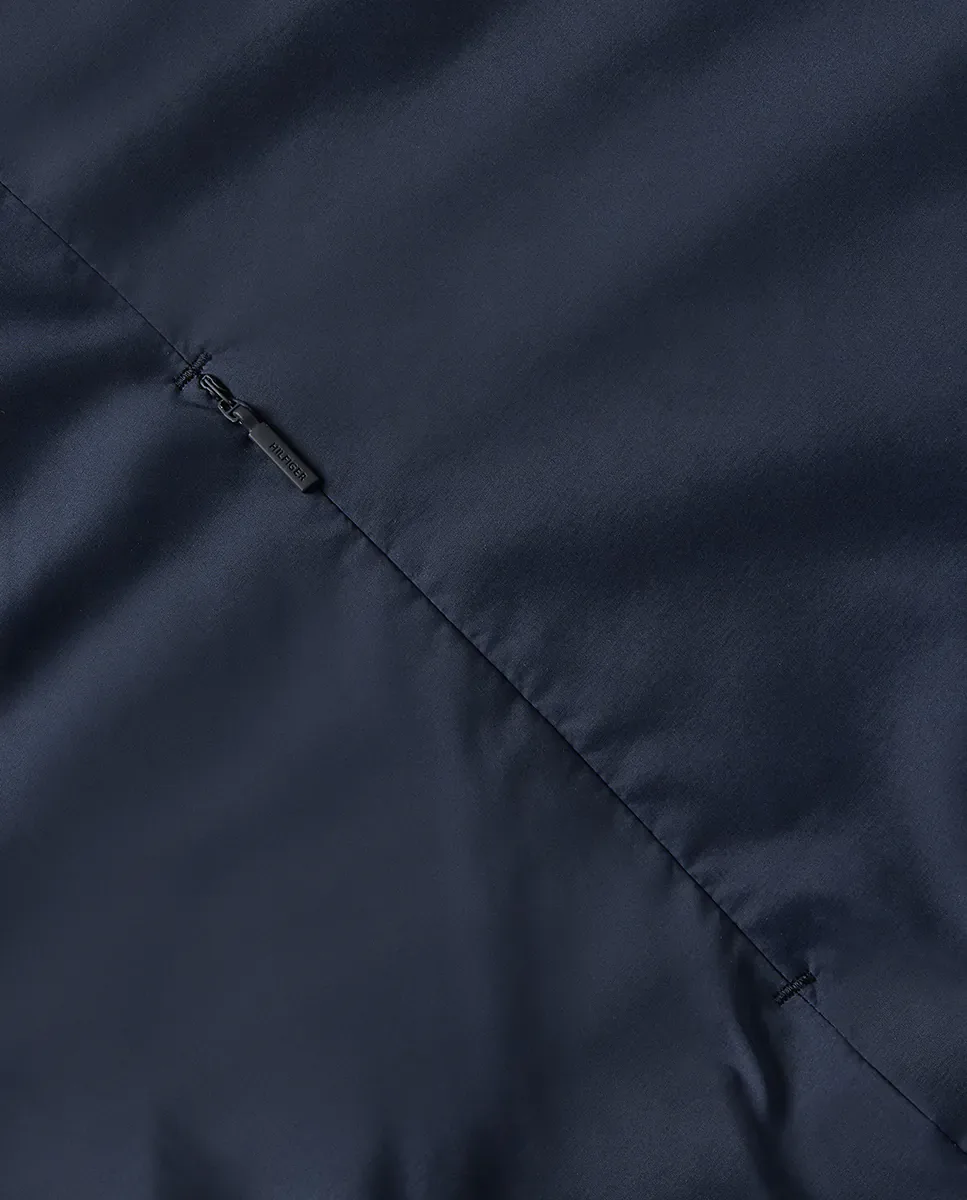 Женская двусторонняя куртка с капюшоном Tommy Hilfiger, темно-синий — фото 4