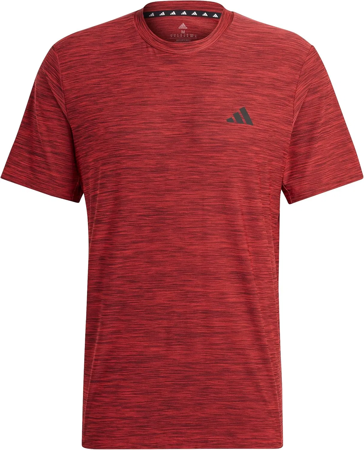 Футболка для тренировок Adidas Mens Train Essentials Stretch, черный — фото 2